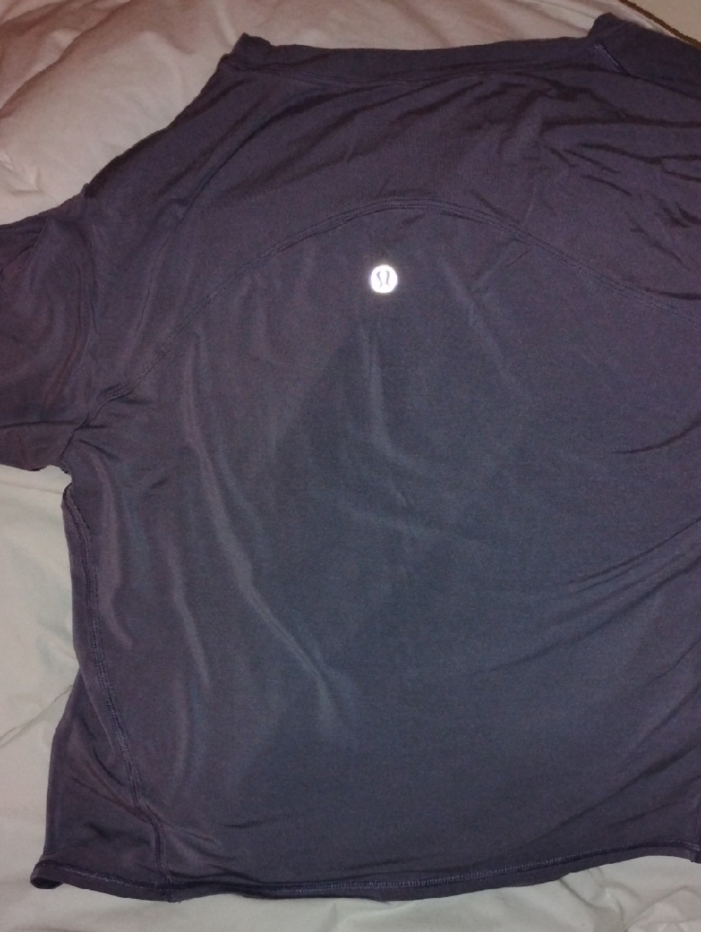 lululemon athletica Women's  Short-Sleeve Athletic Shirt - Light Purple